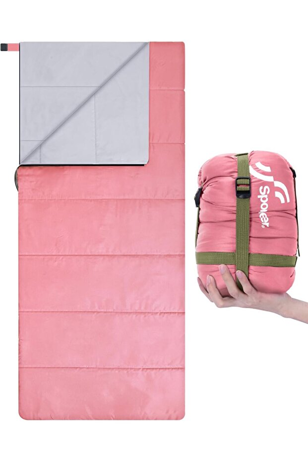 Summer Sleeping Bag, Lightweight, Waterproof and Packable, for 15-20 C