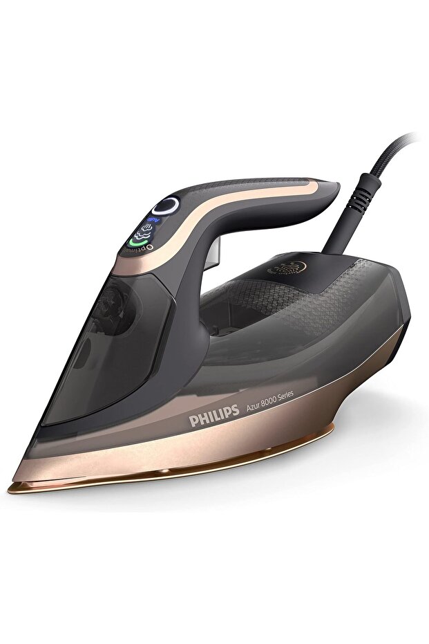Azur 8000 Series Steam Iron - 3000W, 260 g Turbo Steam Boost, No Burns, 80 g Continuous Stea