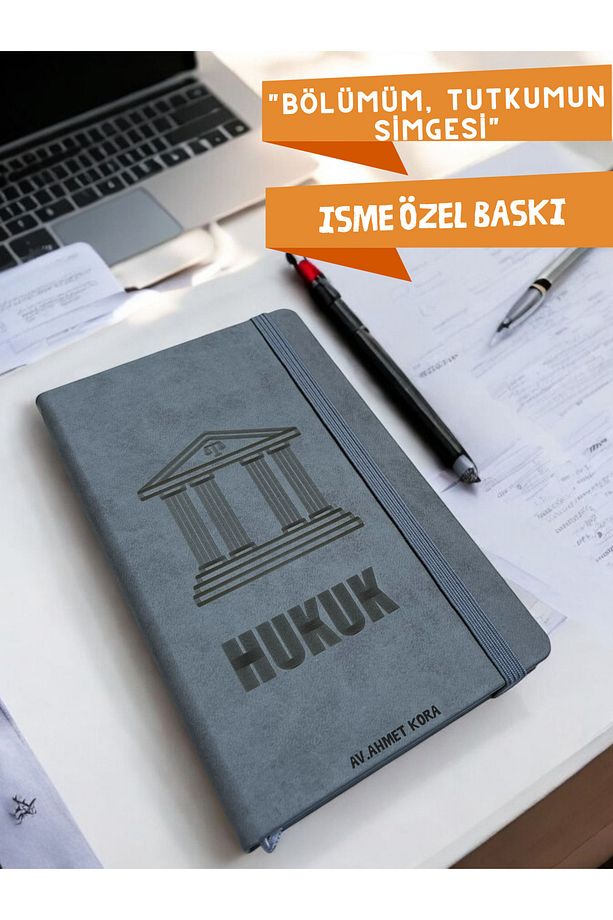 Hukuk Ajanda A5 Baskılı Not Defteri - 2
