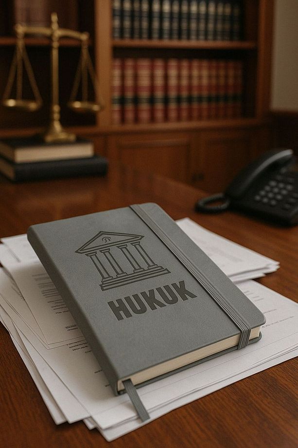 Hukuk Ajanda A5 Baskılı Not Defteri - 1