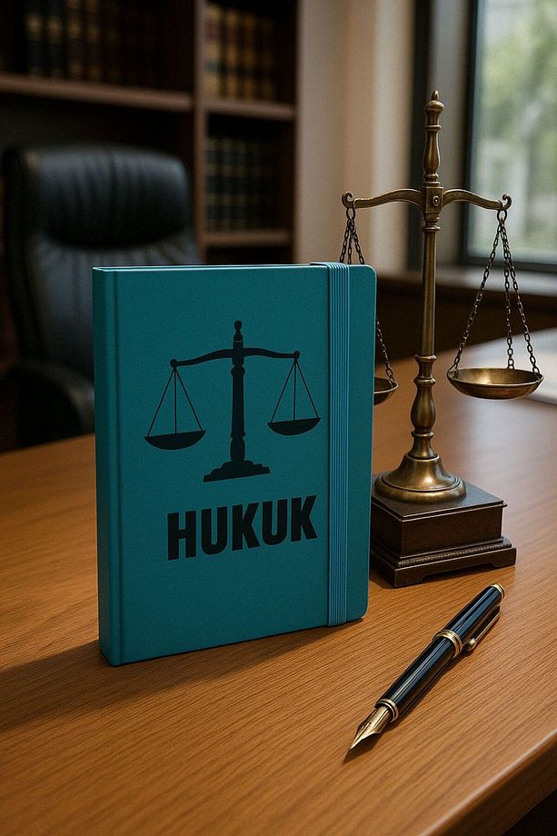 A5 Hukuk Ajanda Tarihsiz-Baskılı Ajanda - 1