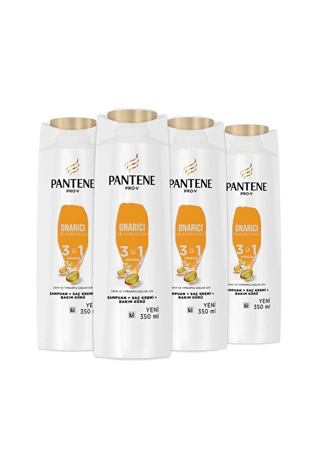 350 Ml Şampuan Onarıcı Bakım 3 u 1 x4 Adet - 1