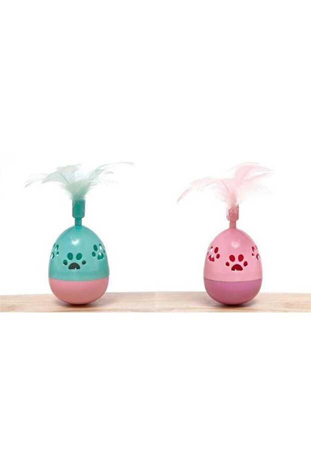 Paw Patterned Feather Pilgrim Non-Lying Toy - 5