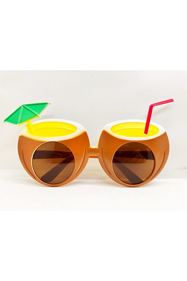 Coconut Design Hello Summer Party Glasses - 2