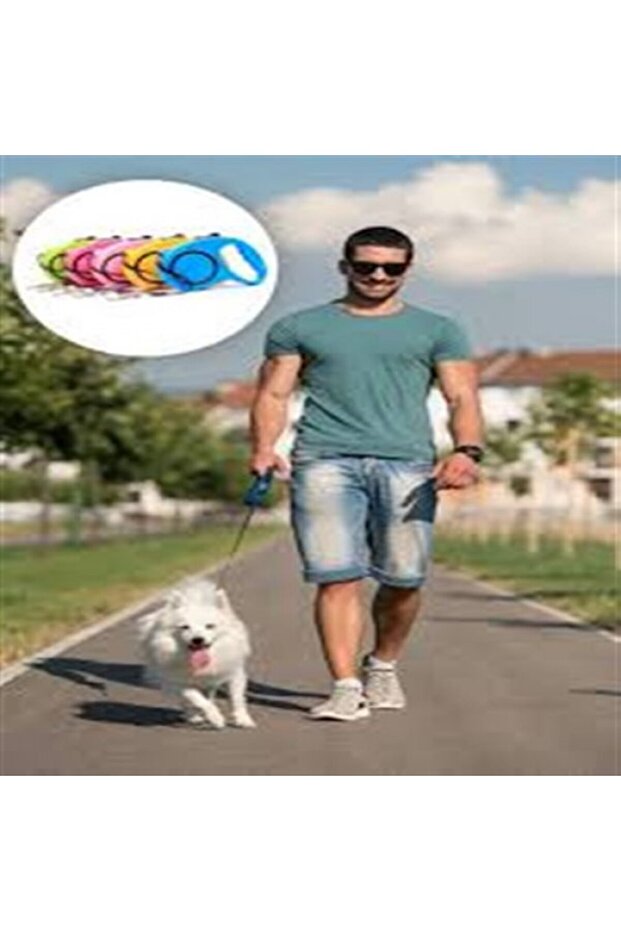 Automatic Extending Dog Collar 3 METERS - 4