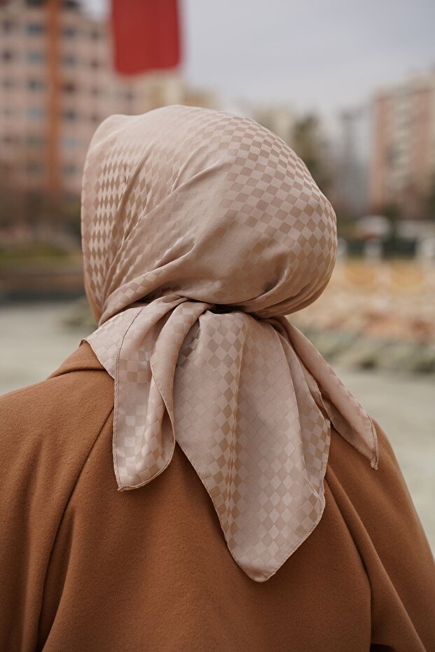 وشاح جاكار بنمط مكعب - 2