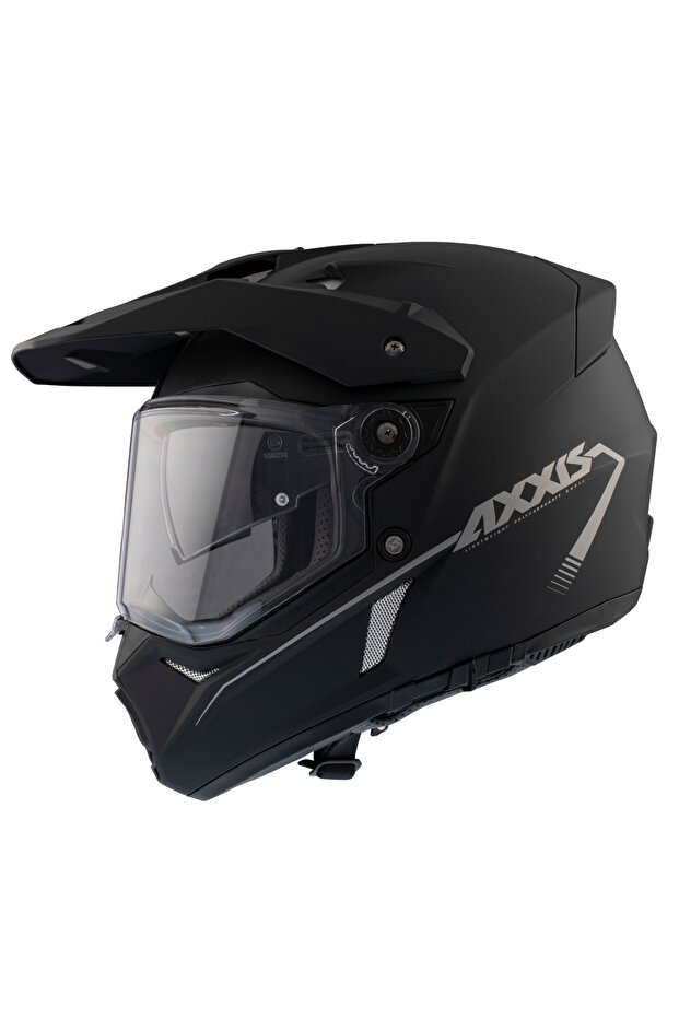 Wolf DS Adventure helmet Solid Matt Black(Mat Siyah) - 2