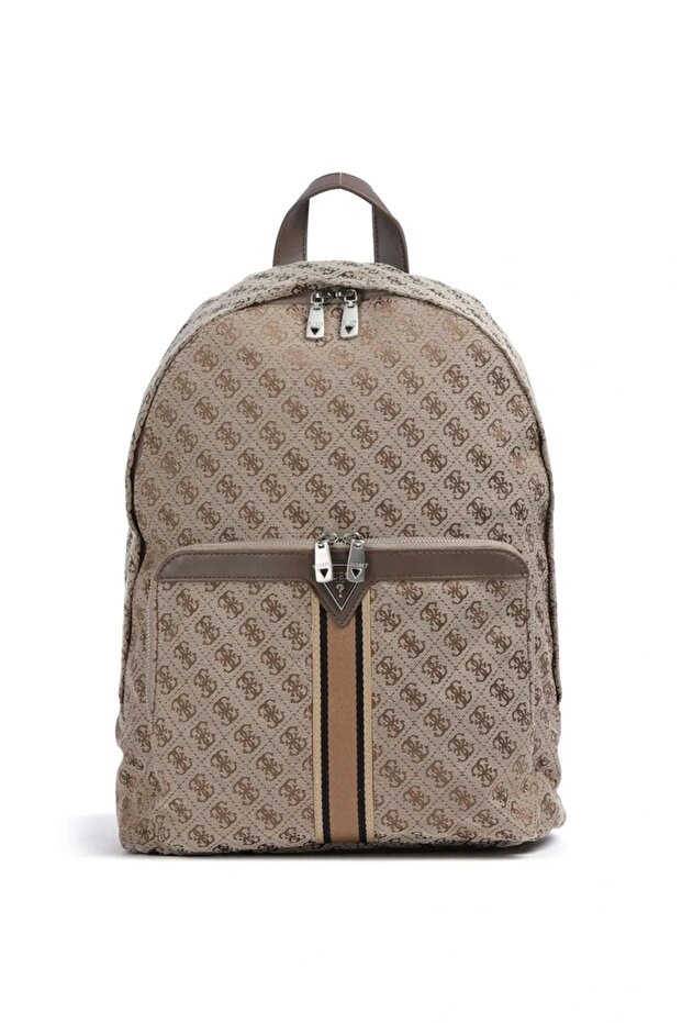 Milano Compact Backpack Men's Beige/Brown Backpack Hmmistp5111-Bbo