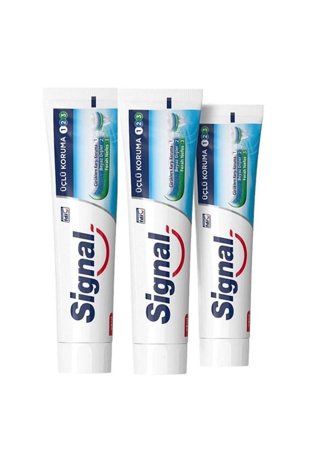 Üçlü Koruma Diş Macunu 120 Ml X 3 Adet - 2
