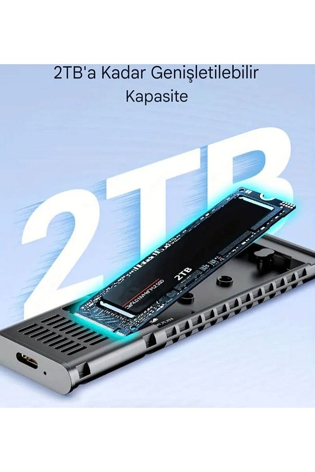 Jeyi M.2 NGFF SATA Ssd Muhafazası 2230/2242/2260/2280 metal 5Gbps Yüksek Hızlı Veri Aktarımı - 8