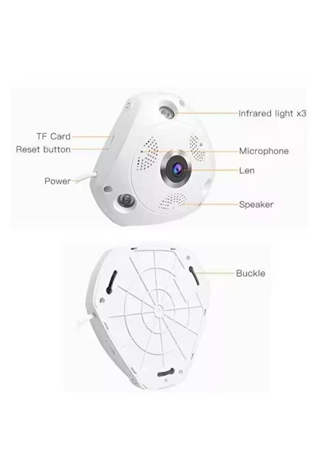 Ys-360 Ofo İp Wi̇fi̇ İç Mekan Kamera - 2