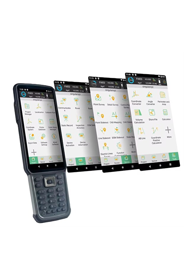 GNSS GPS Q5 ANDROİD KONTROL ÜNİTESİ - 1