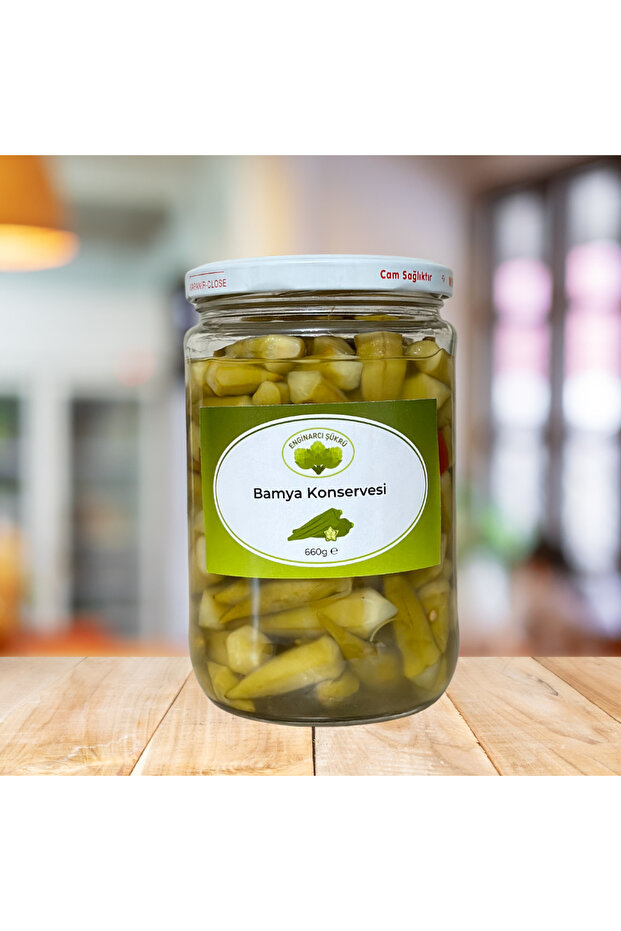 Bamya Konservesi 660cc - 1