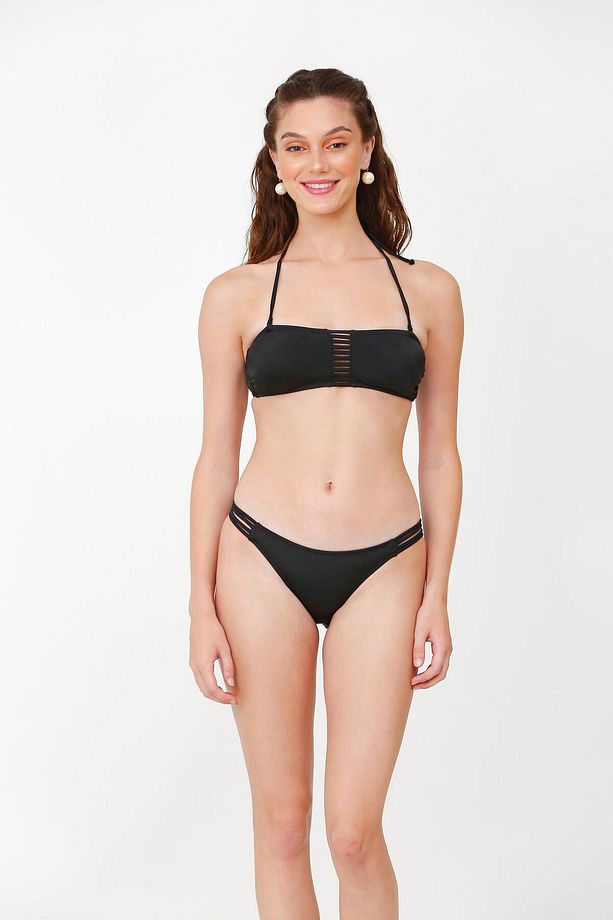 Bellini Siyah Tek Üst Bikini - 4