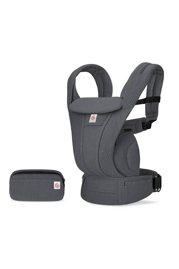 Omni Deluxe Mesh (Graphite Grey) , 4 farklı taşıma pozisyonlu kanguru , 0-4 yaş için - 1