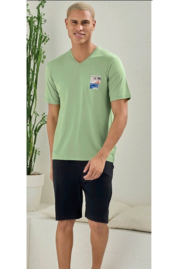 ERKEK BAMBU ŞORT TAKIM - 1