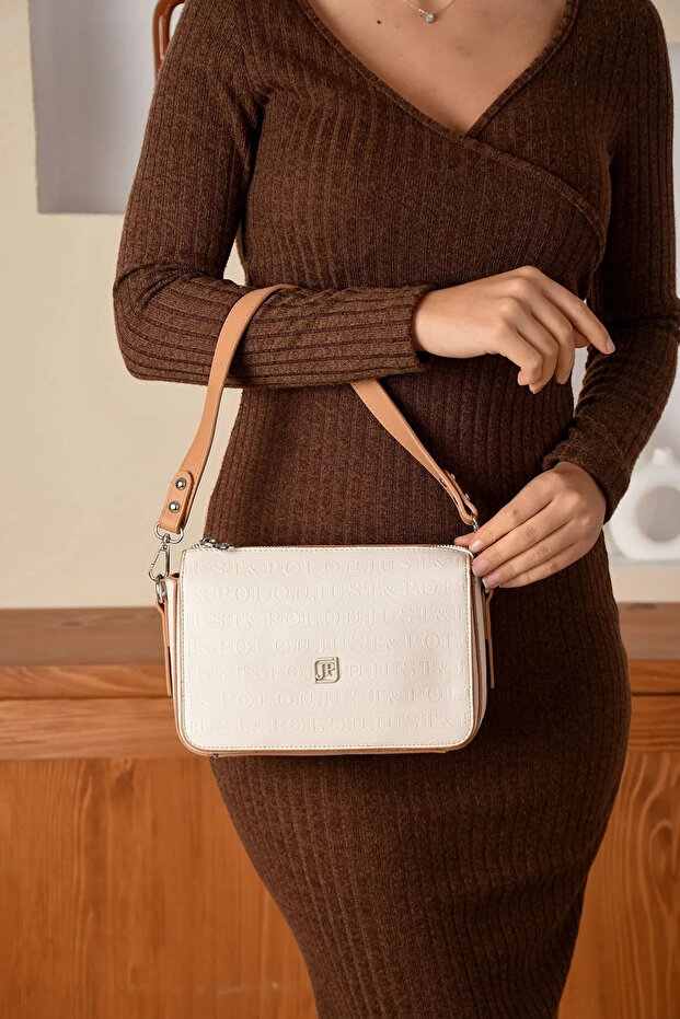Women's Embossed Printed Hand and Shoulder Bag Suitable for Daily Combinations