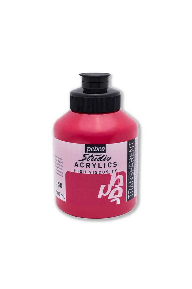 Studio Akrilik Boya 500ml Kavanoz 171-50 Primary Magenta - 1