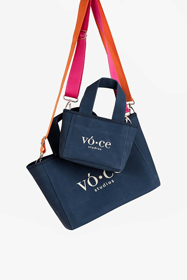 Kanvas Blue Denim Mini Bag - 3