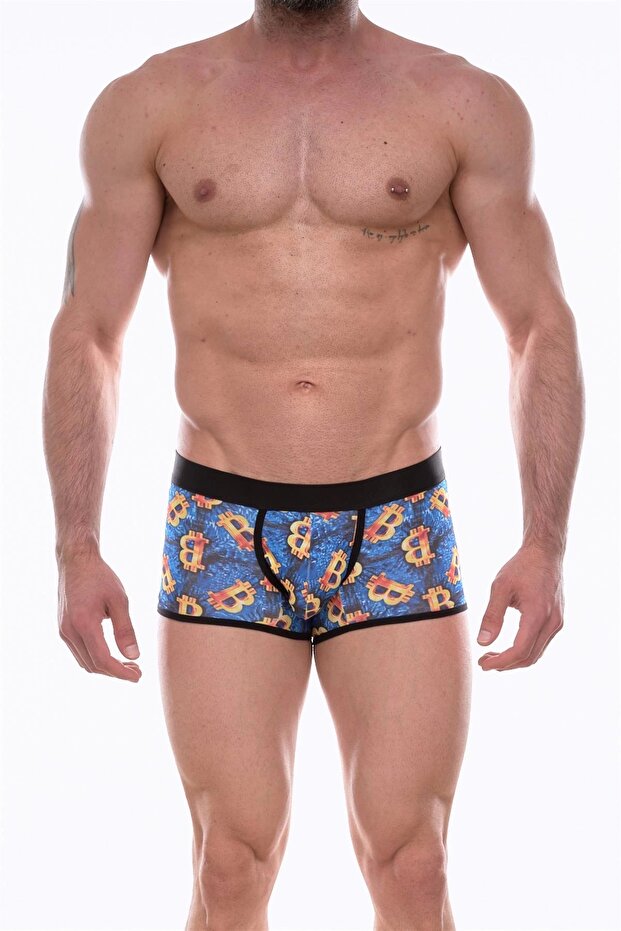 Men's Patterned Boxers - 1