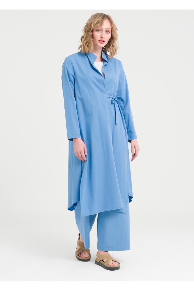 Yandan Bağlamalı Tunik - 4