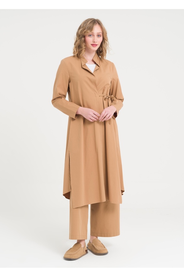 Yandan Bağlamalı Tunik - 4