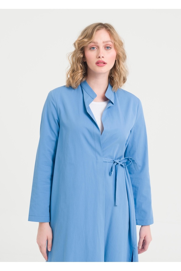 Yandan Bağlamalı Tunik - 6