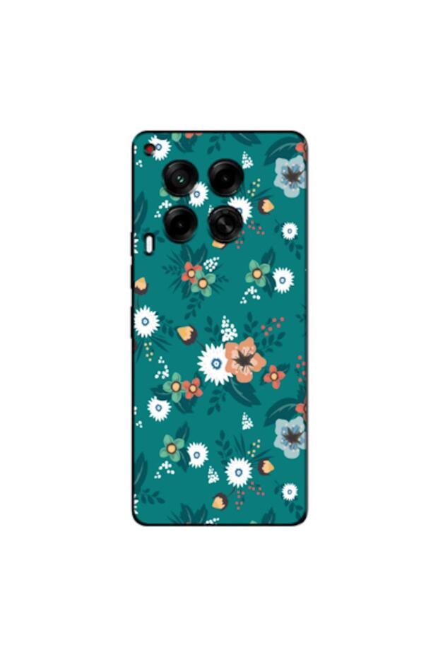 Tecno Camon 30 Compatible Case Spring Flowers 2 Silicone Case (Printed)