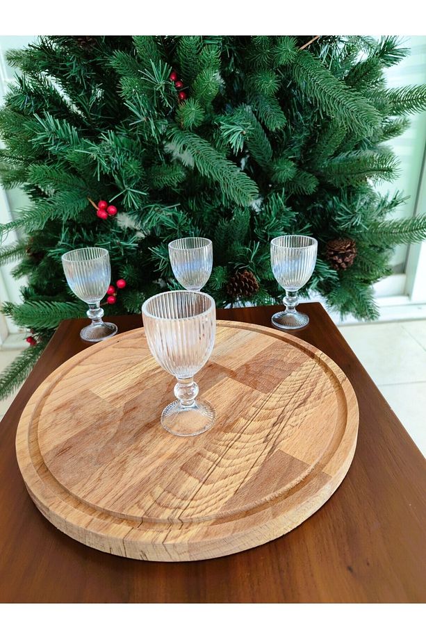 Paris Footed Coffee Side 4 Set - Paris Ayaklı Kahve Yanı 4 lü Seti - 68 ml - 8