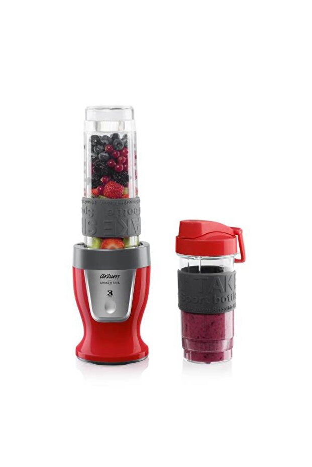 AR 1032 Shake'N Take Personal Blender - Red