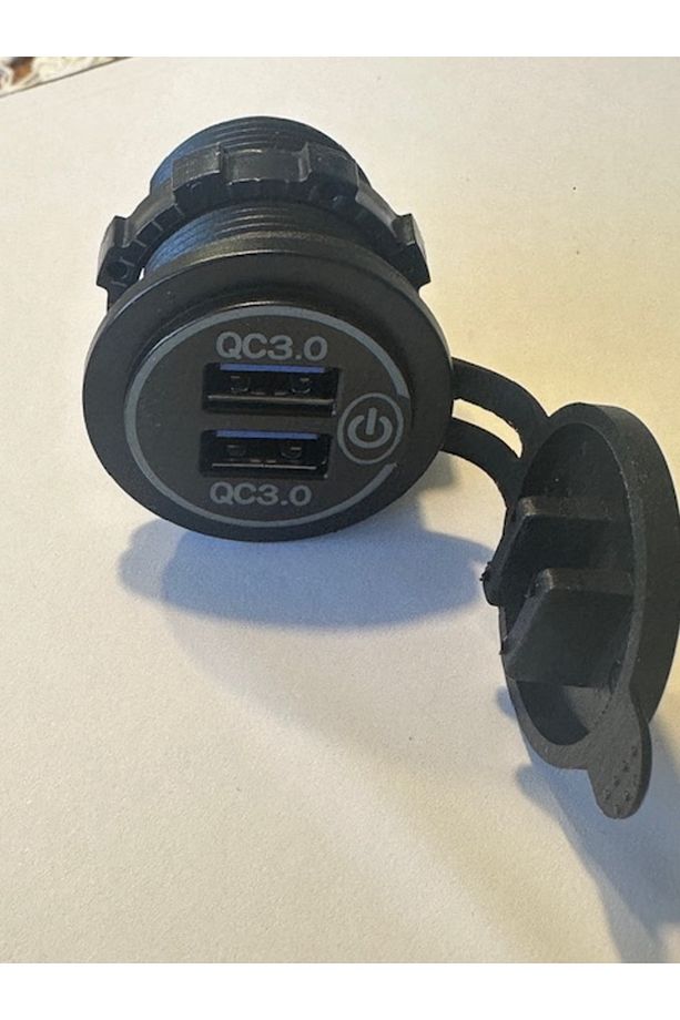 Karavan Için 2 Port Usb Hızlı Şarj Montaj Tipi 2 Port Usb Hızlı Şarj Kp-479 - 1