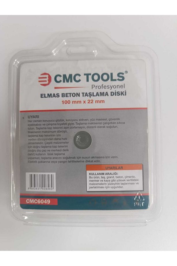 CMC6049 ELMAS BETON TAŞLAMA DİSKİ - 2