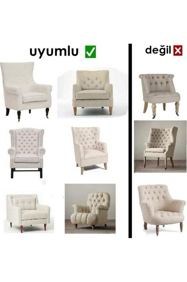 Bürümcük koltuk örtüsü ,berjer kılıfı, tek kişilik, etekli, lastikli, esnek, yıkanabilir - 4