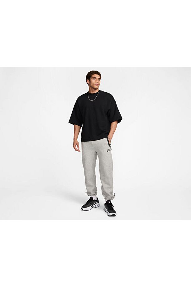 M NK TCH FLC OH PANT2 Erkek Günlük Eşofman Altı HJ6533-063 Gri - 5