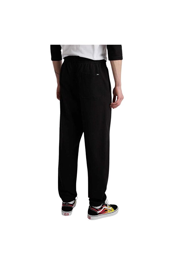 Core Basic Fleece Siyah Pantolon - 4
