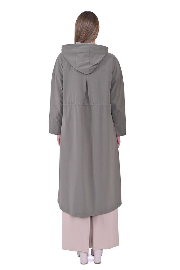 İNVEE 6830 Haki Trenç - 3