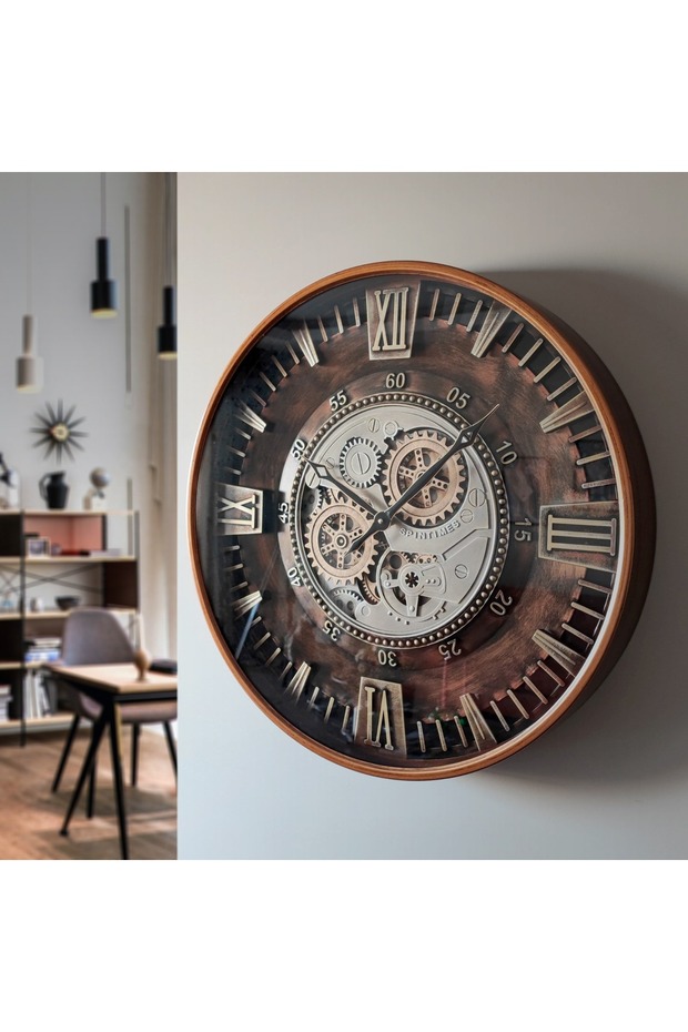 Çarklı Duvar Saati - 1