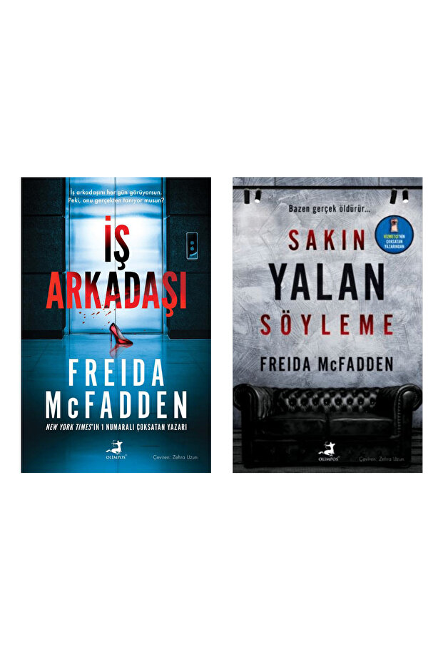2 KİTAP / İş Arkadaşı - Sakın Yalan Söyleme (Freida McFadden)