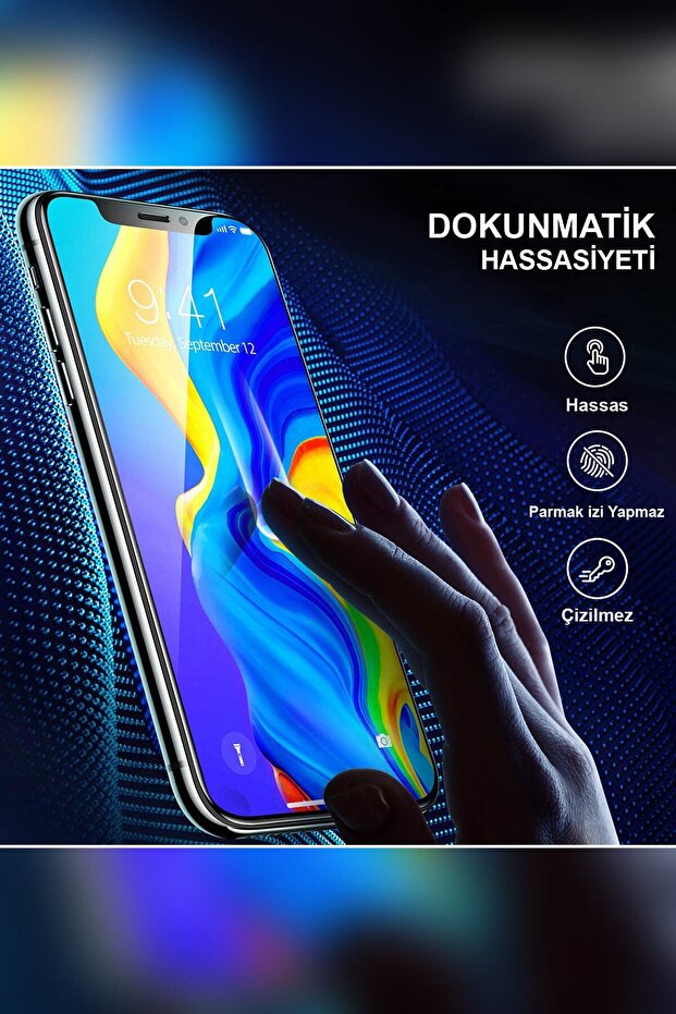 A12 Compatible Full Covering Tempered Screen Protector Glass - 2