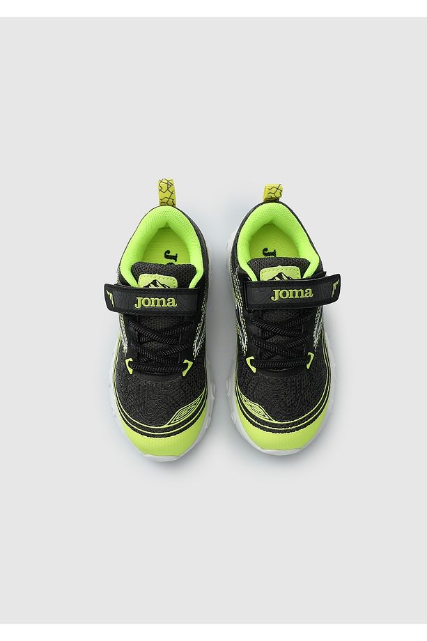Rase Jr 2401 Black Lemon Fluor Siyah Unisex Spor Ayakkabısı Jrasew2401V - 5
