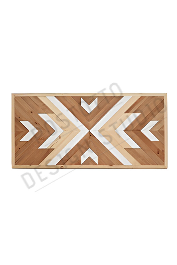 Po Ahşap Tek Kişilik El Yapımı Yatak/baza Başlığı 130x65 - 2