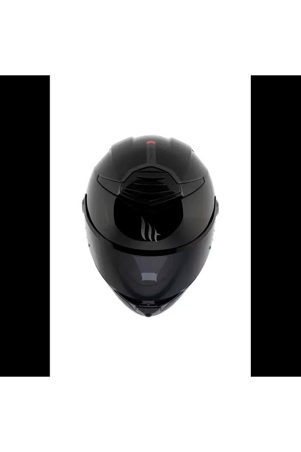 Thunder 4 Sv Solıd A1 Gloss Black Şeffaf Vizör - 4