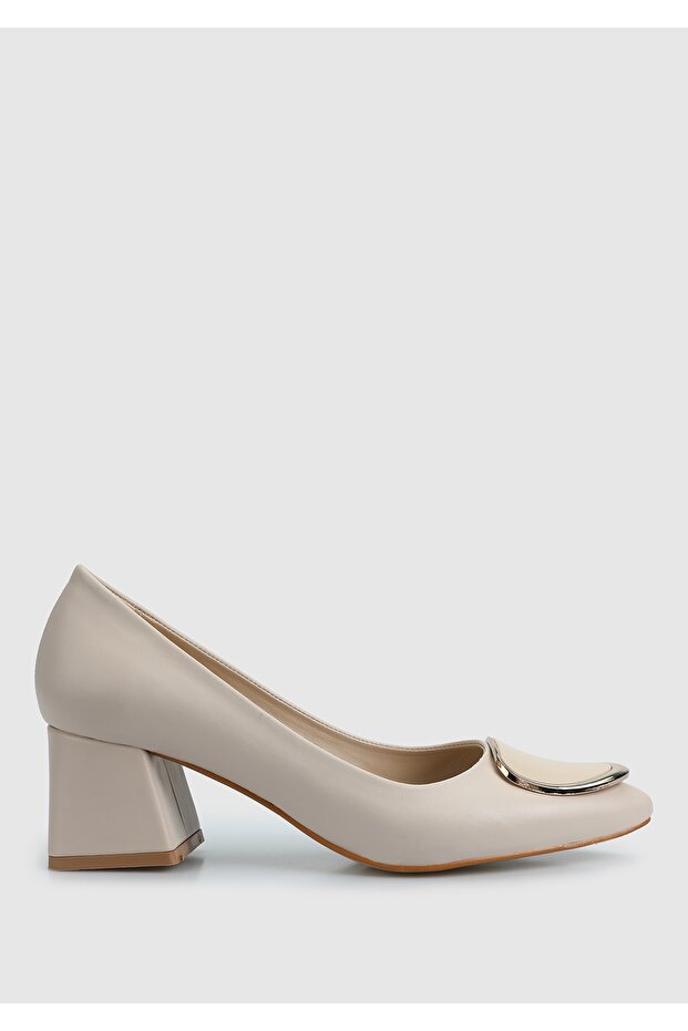 Pantofi de damă bej - 1