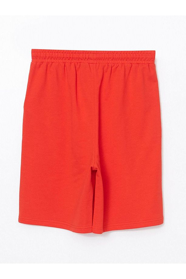 LCWAIKIKI Classic Beli Lastikli Kadın Şort - 6