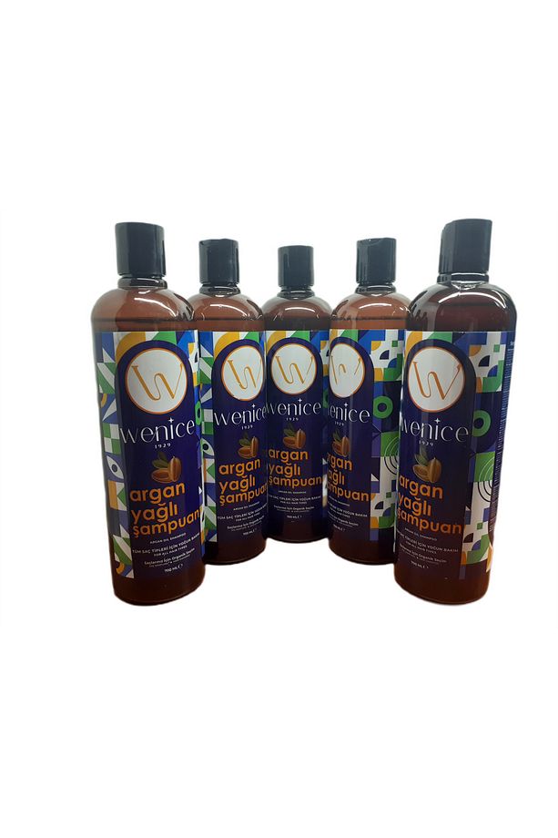 WENİCE ARGAN YAĞLI ŞAMPUAN 700 ML X 5 ADET - 1