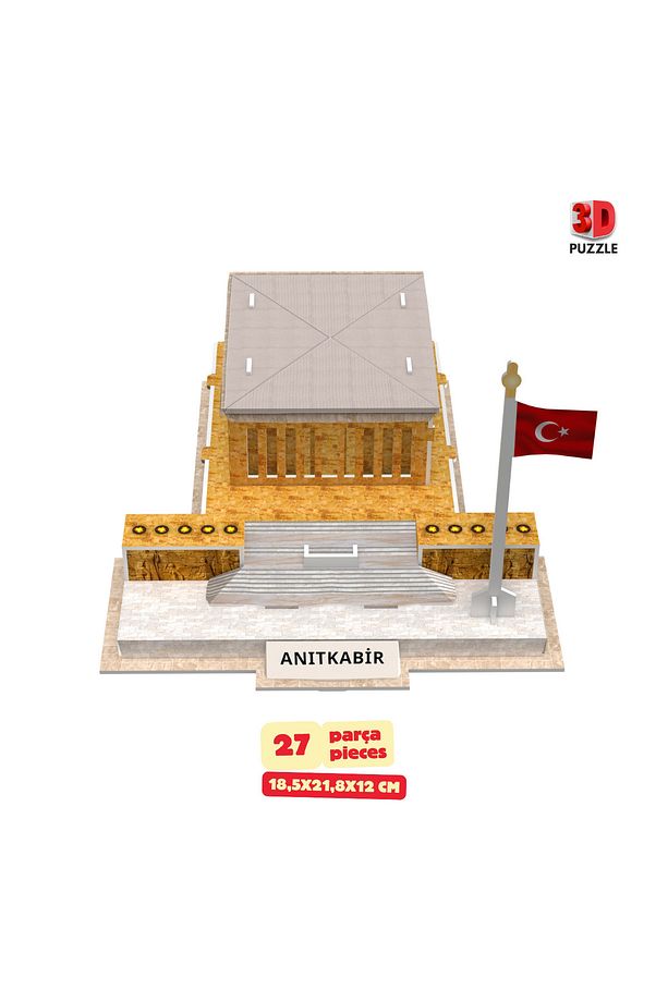 3D PUZZLE/MAKET ANITKABİR - 2