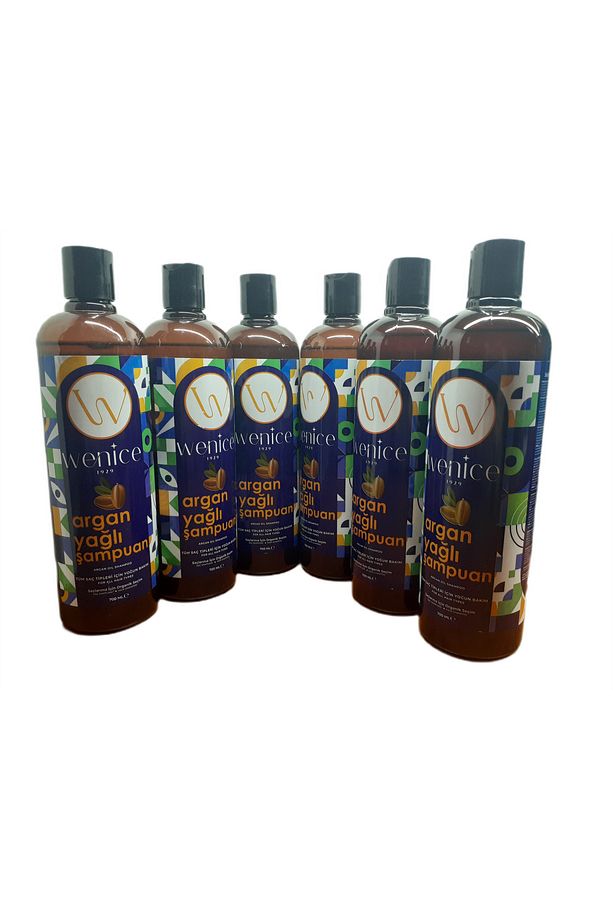WENİCE ARGAN YAĞLI ŞAMPUAN 700 ML X 6 ADET - 1