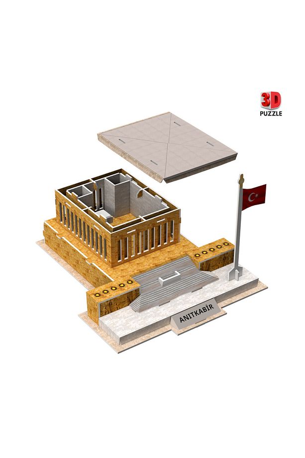 3D PUZZLE/MAKET ANITKABİR - 4