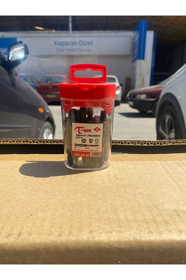 VOSCO Bits Uç Matkap Ucu Tornavida Ucu Vidalama Ucu Ph2-25mm ( 1 ADET ) - 1