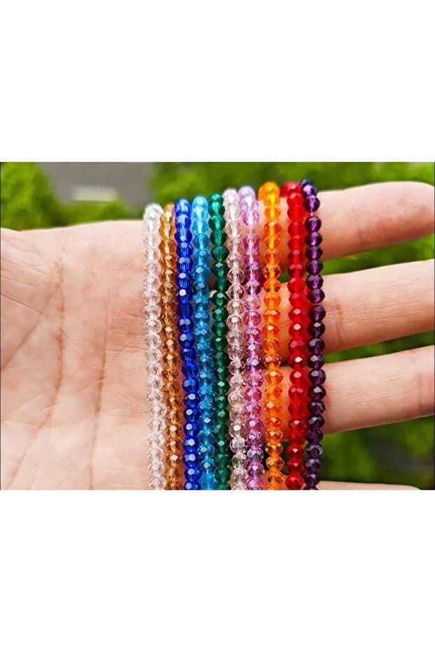 4 mm 10 Colors Crystal Beads Glass Beads Jewelry Making Supplies